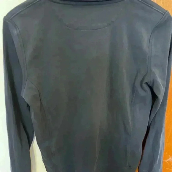 Vineyard Vines Women’s Quarter Zip Pullover Blue with Whale Patch M - Picture 4 of 7